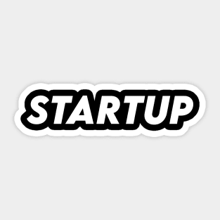 StartUp Sticker